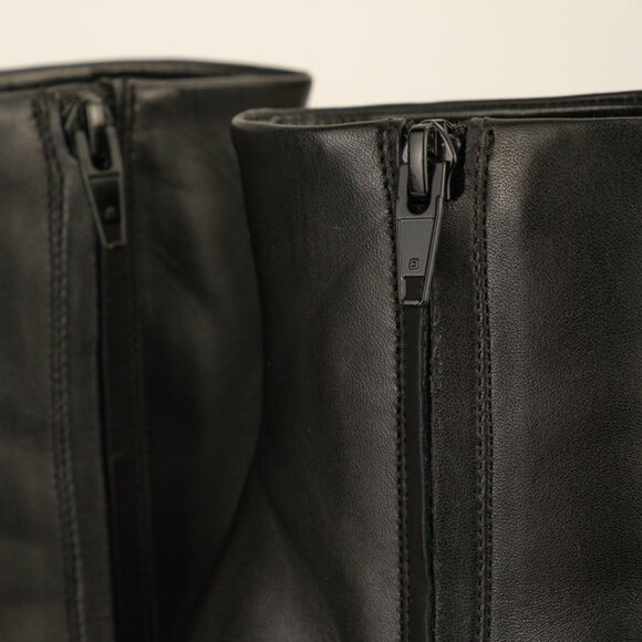 Alexander Wang Nova 105 Round Toe Ankle Boots, Black, EU 36/US 6 - Picture 10 of 13